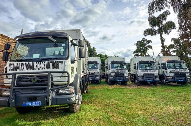 UNRA acquires new mobile station trucks for road maintenance