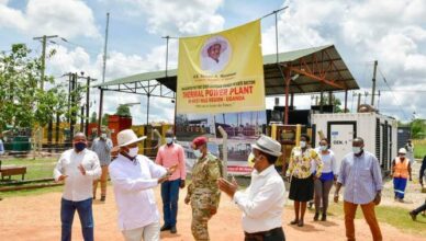 president Museveni commences off his West Nile tour