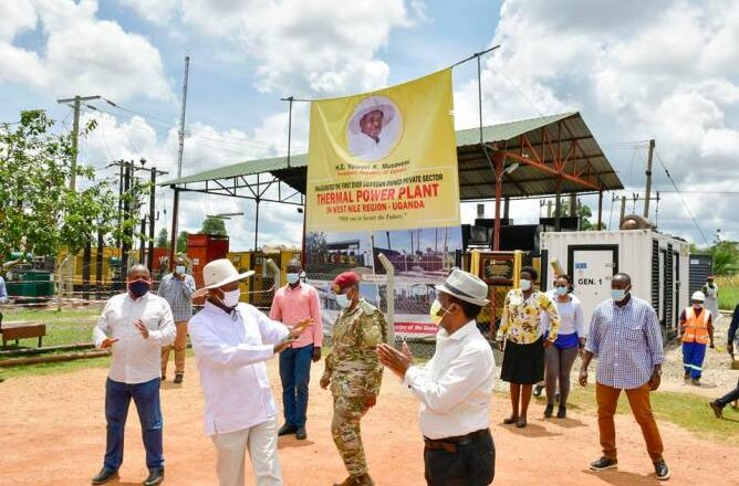 president Museveni commences off his West Nile tour